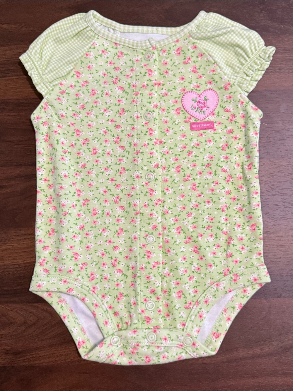 Baby girl vintage Carter’s romper